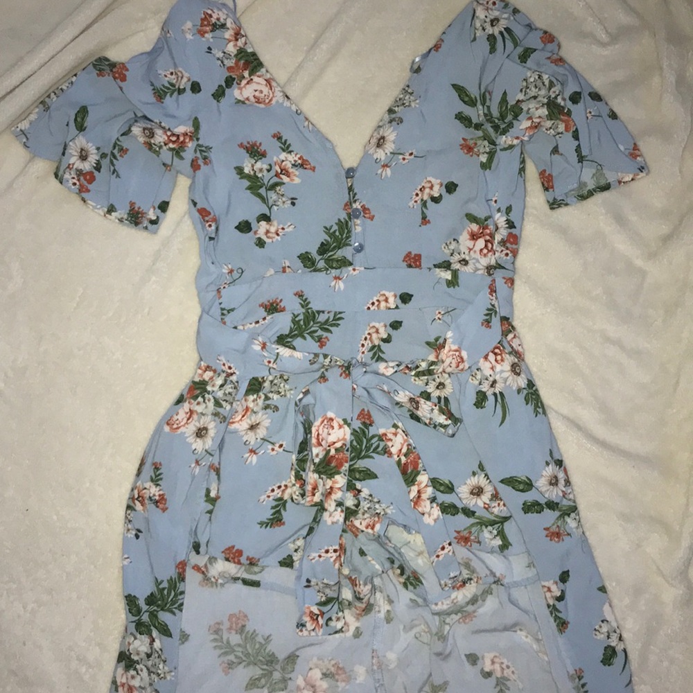 vintage floral romper
